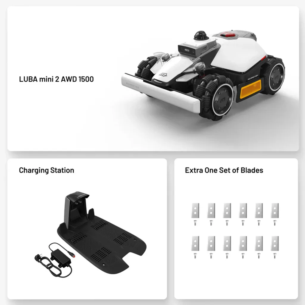 Robotická sekačka Mammotion LUBA mini 2 AWD 1500