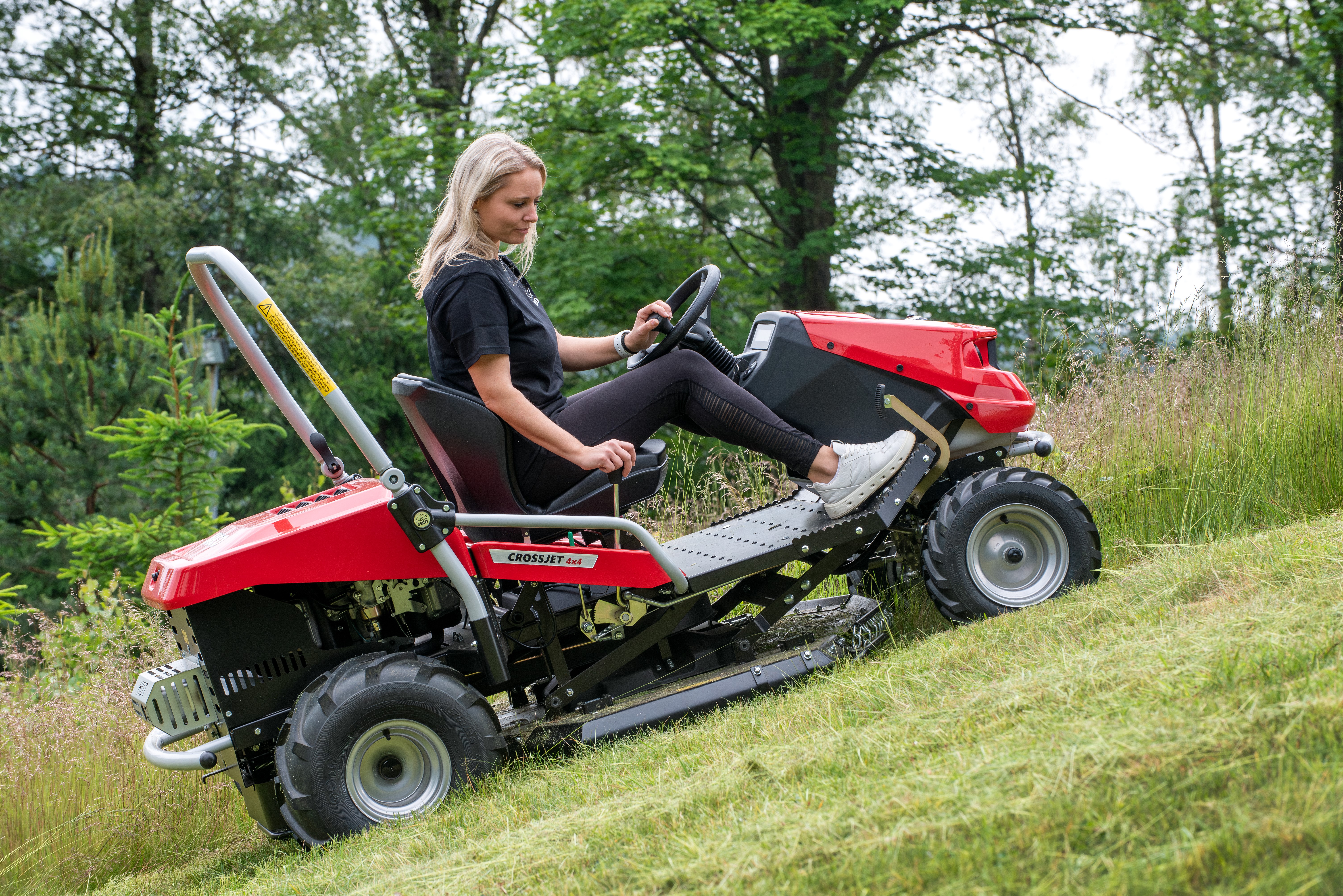 Zahradní mulčer SECO Crossjet 4x4
